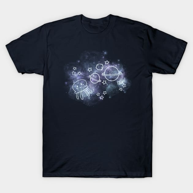 Odd planet out!/Jellyfish T-Shirt by marahhoma